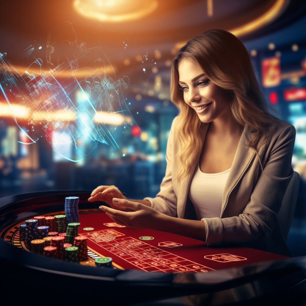 Antarmuka dashboard permainan dengan berbagai kategori live casino