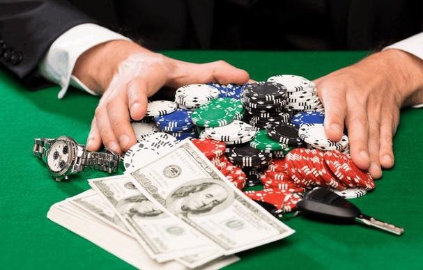 Studio live-dealer alamatbet dengan meja blackjack dan kamera HD